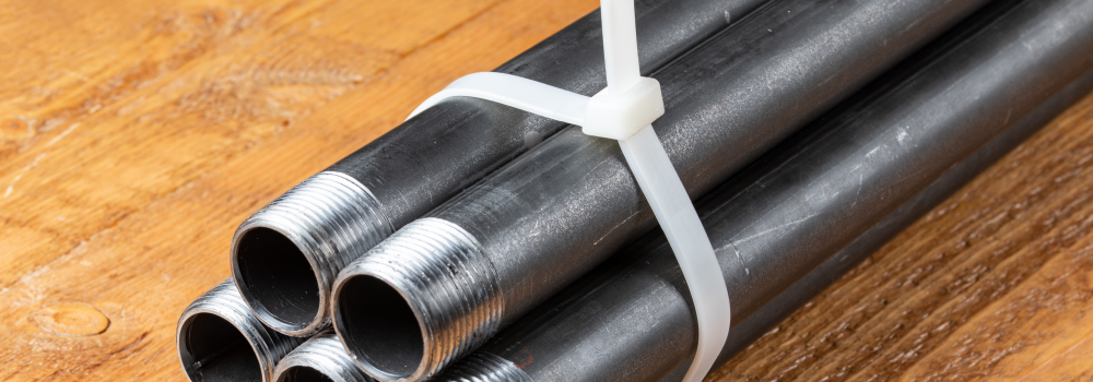 Bigger, Better, Stronger. Heavy duty cable ties have maximum tensile strength for maximum durability. These cable ties are easy to use and lock securely around wire bundles, cables, ropes, and more.