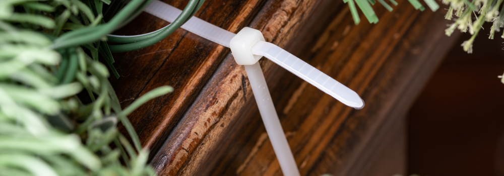 A Level Above Don’t let the small size fool you, this intermediate cable tie can hold as much if not more than normal cable ties on the market.