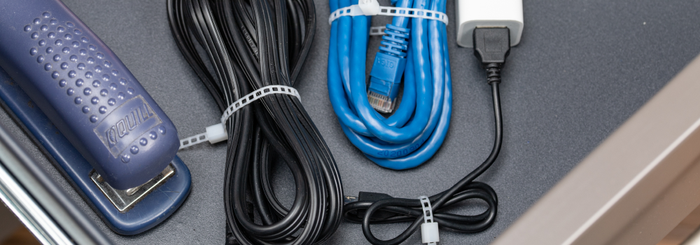 LADDER TIES. Ladder ties are more flexible than typical cable ties, making them great for bundling in hard to reach places. Their durable lock keeps bundles that are prone to vibration sturdy and secure. Composed of less plastic than average cable ties, ladder ties are lightweight and environ- mentally conscious.