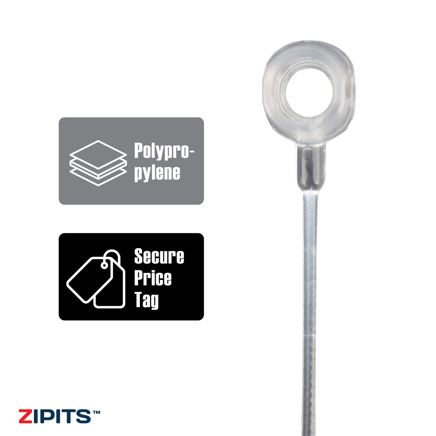 5 in. Loop Lock Tie 10 lbs. Strength 5,000PC Natural