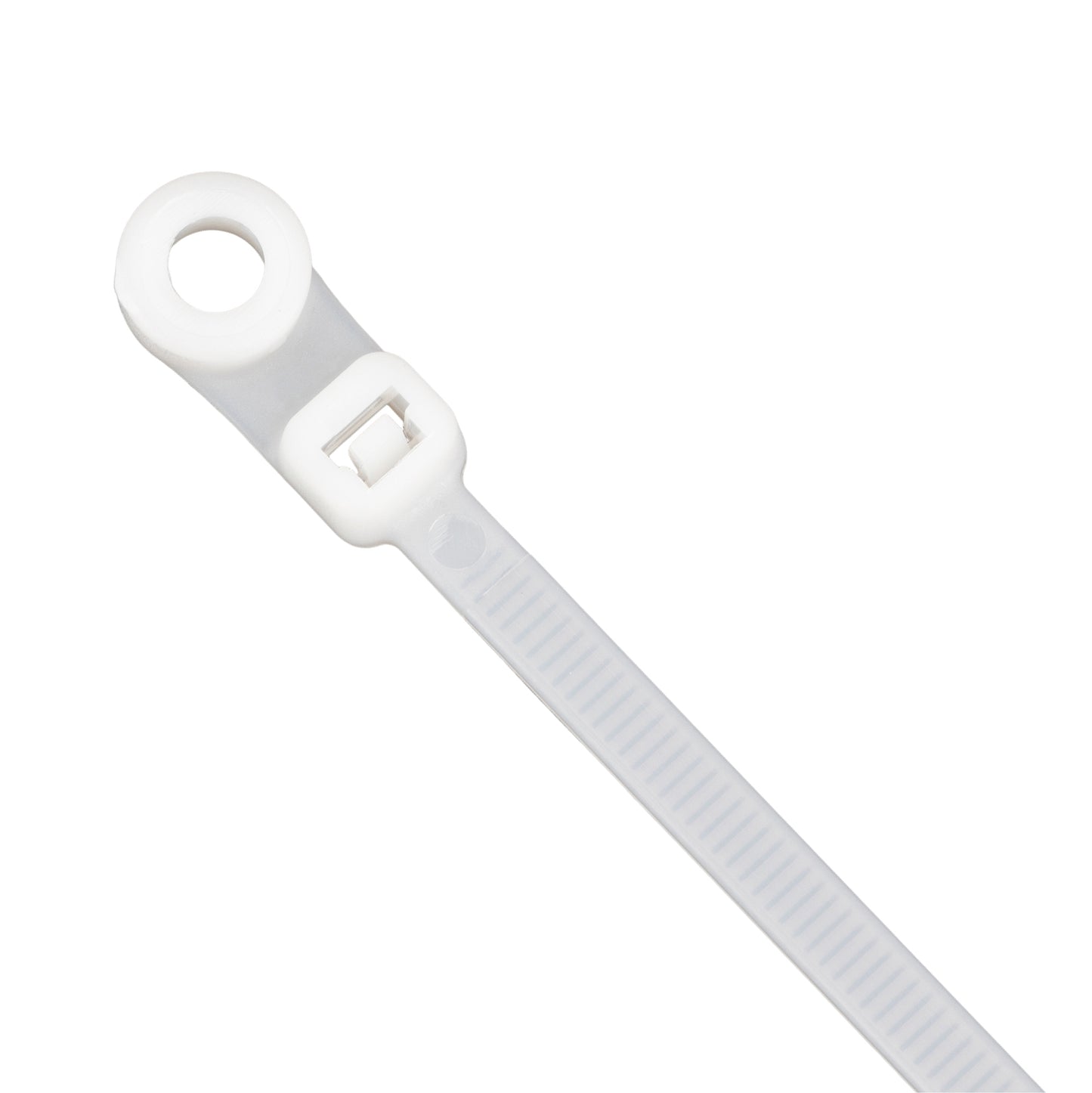 6 in. Screw Mount Cable Ties 40 lbs. Strength 100pc