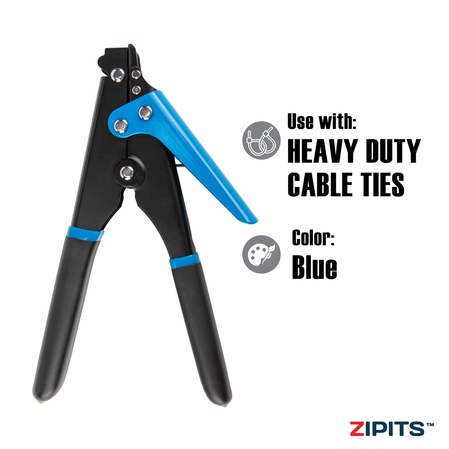 Heavy Duty Cable Tie Gun - Blue