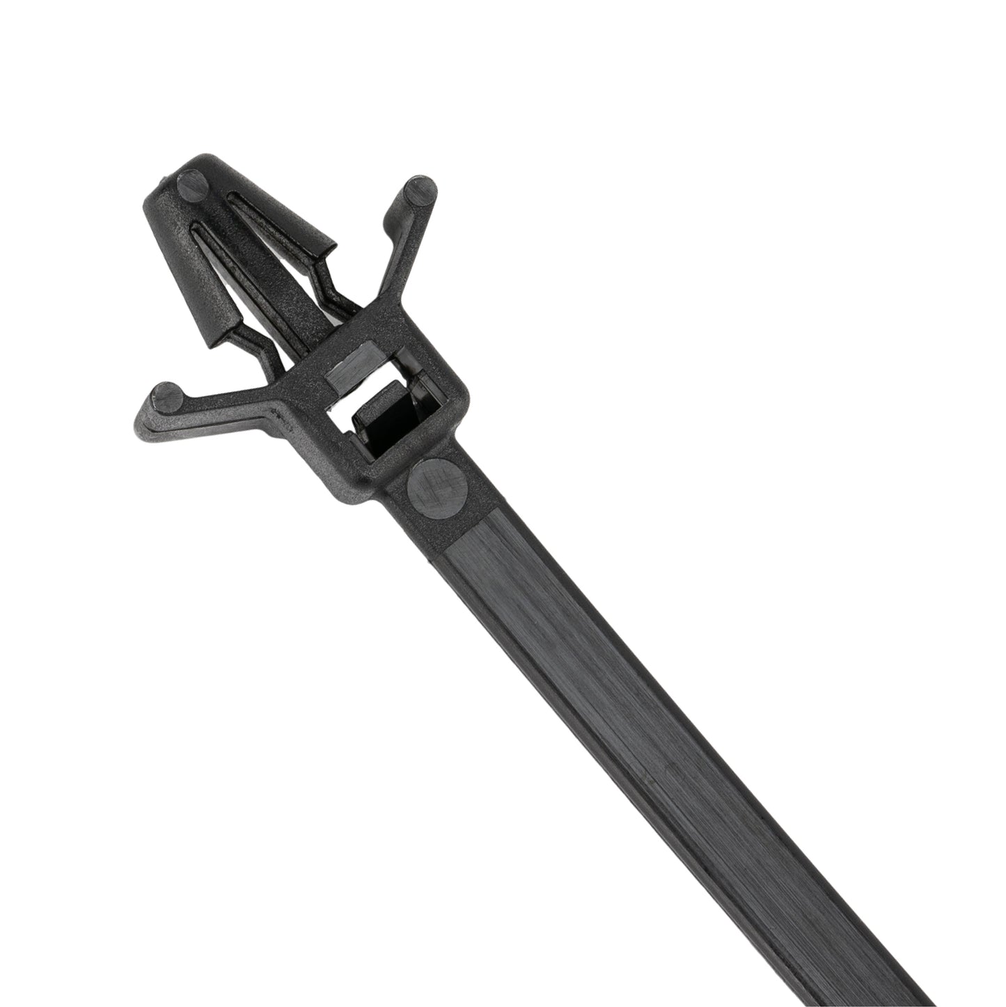 7 in. Push Mount Cable Ties 50 lbs. Strength 100pc
